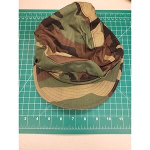 Propper International Woodland‎ Camo Fatigue Cap Hat Size 6 3/8 Military Style